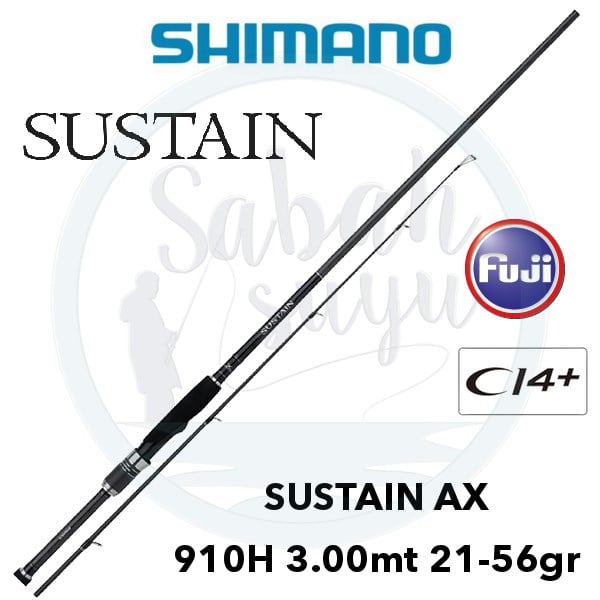 Shimano Sustain AX 910H 3.00mt 21-56gr Spin Kamış
