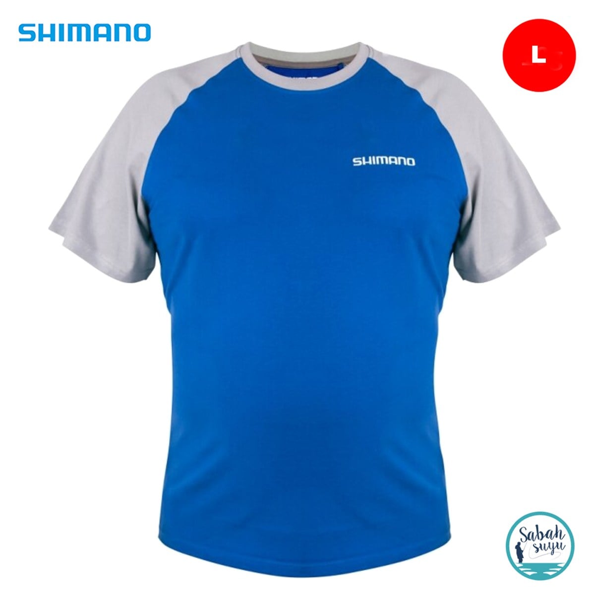 Shimano T-Shirt Kısa Kollu Blue (L)