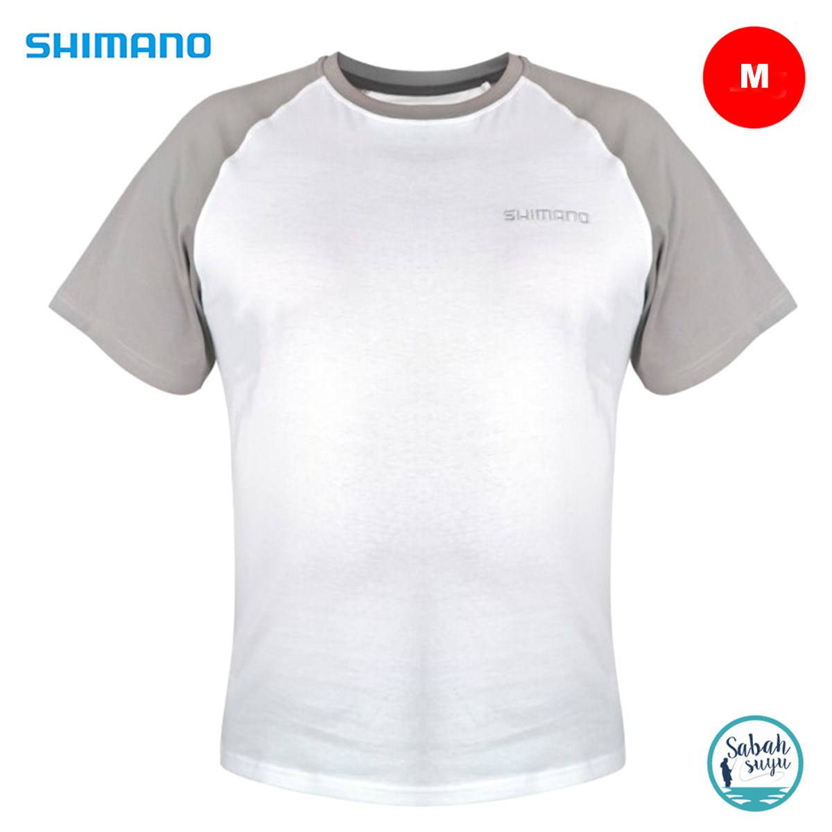 Shimano T-Shirt Kısa Kollu White (M)