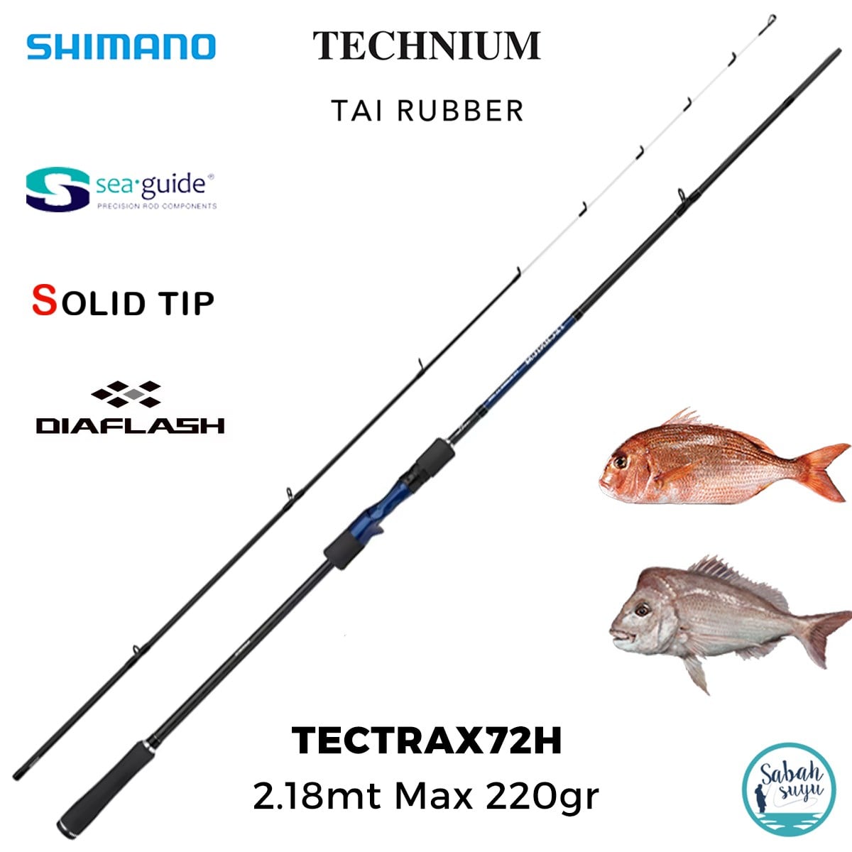 Shimano Technium AX 2.18mt Max 220gr (2P) Tetikli Tai Rubber Kamış