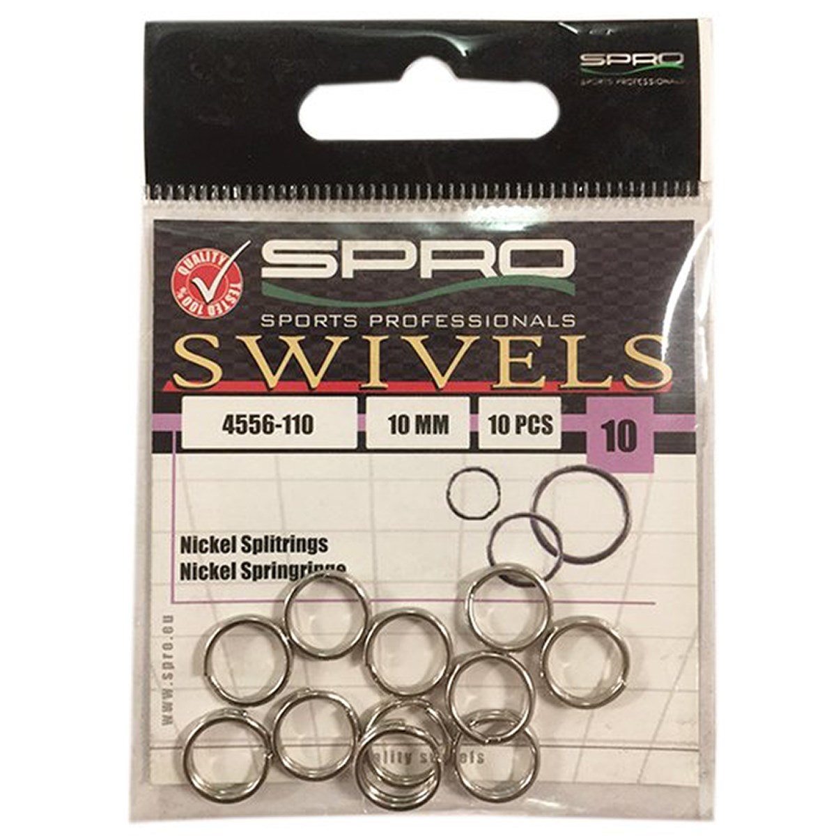 Spro Split Ring No:10 10mm (10 Adet)