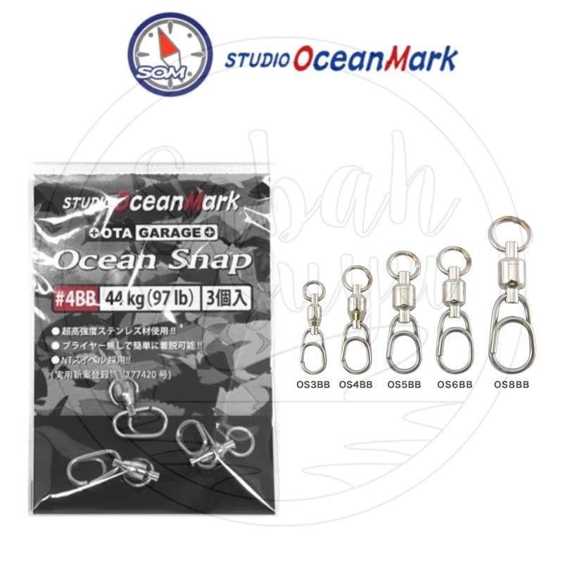 Studio Ocean Mark OGM Ocean Snap Fırdöndülü Klips #4 44 Kg. 97 Lb.
