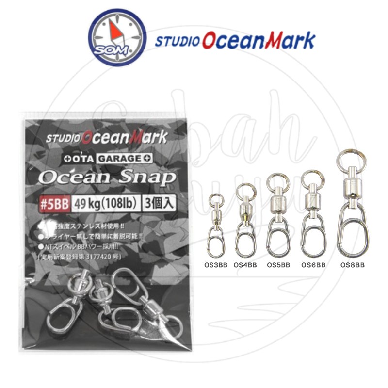 Studio Ocean Mark OGM Ocean Snap Fırdöndülü Klips #5 49 Kg. 108 Lb.