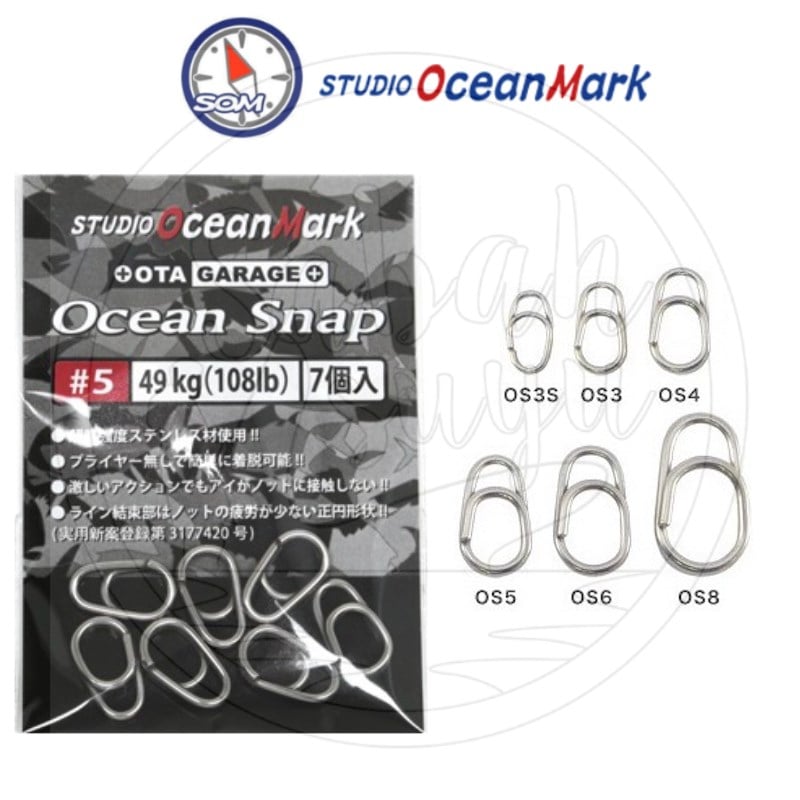 Studio Ocean Mark OGM Ocean Snap Klips #5 49 Kg. 108 Lb.