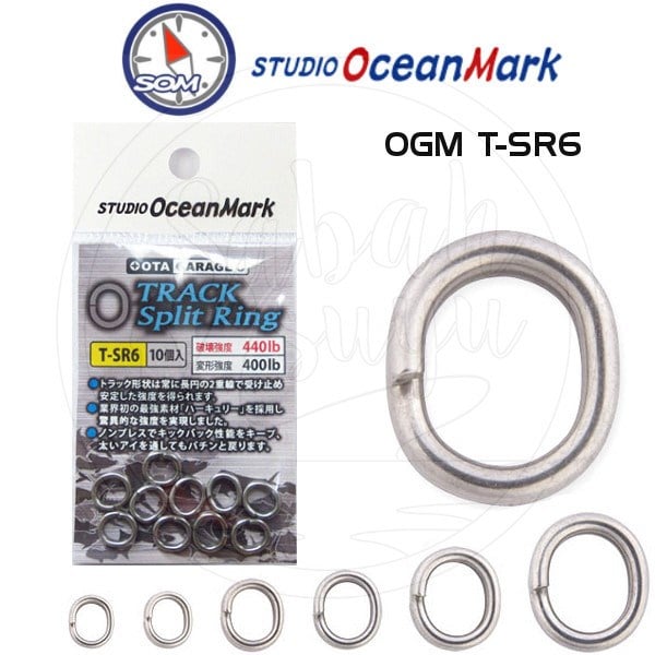 Studio Ocean Mark OGM TRACK Split Ring T-SR6 440 lb.