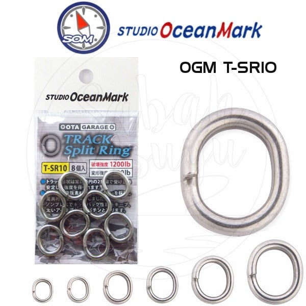 Studio Ocean Mark OGM TRACK Split Ring T-SR10 1200 lb.