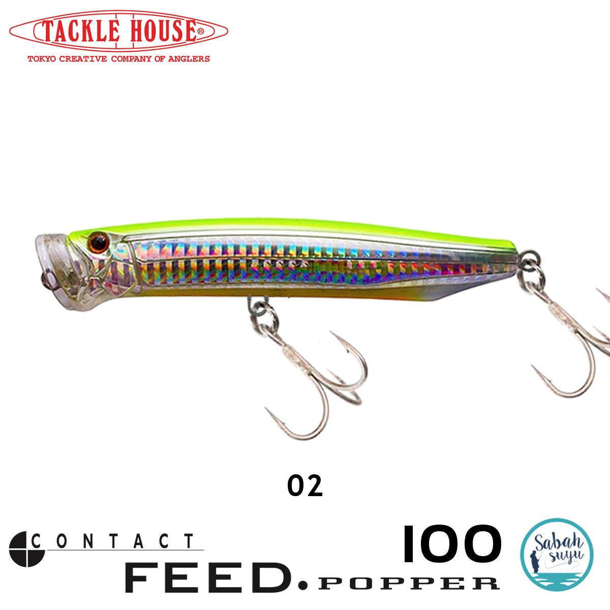 Tackle House Feed Popper 100 No: 02