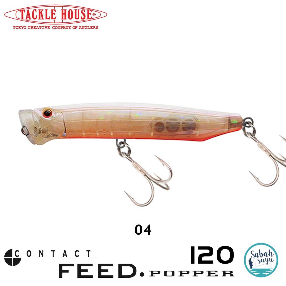 Tackle House Feed Popper 120 No: 04