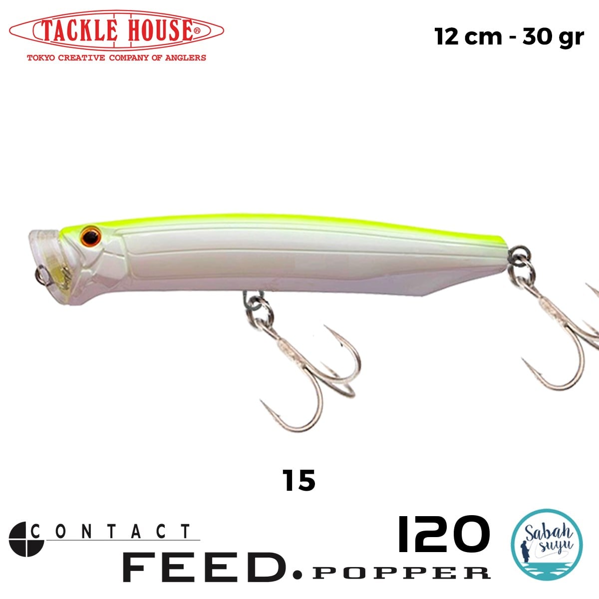 Tackle House Feed Popper 120 No: 15
