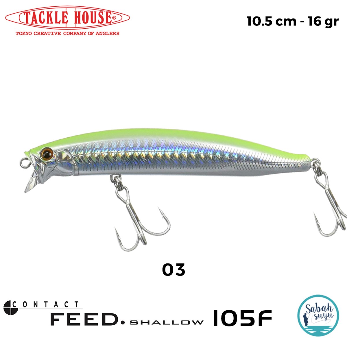 Tackle House Feed Shallow 105F No: 03