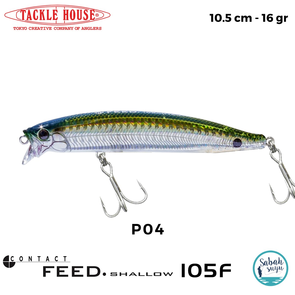 Tackle House Feed Shallow 105F No: P04 SH