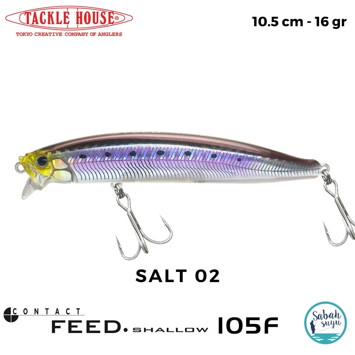 Tackle House Feed Shallow 105F SALT 02