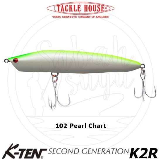 Tackle House K-TEN K2R 112 20gr 102 Pearl Chart