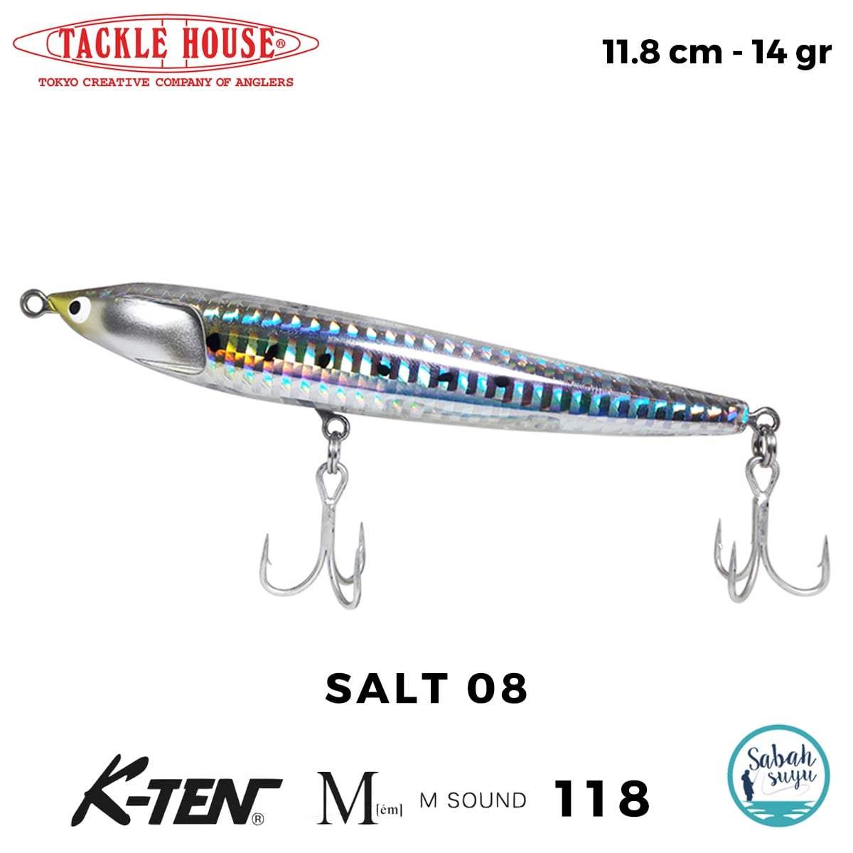 Tackle House K-TEN M Sound M118 SALT 08