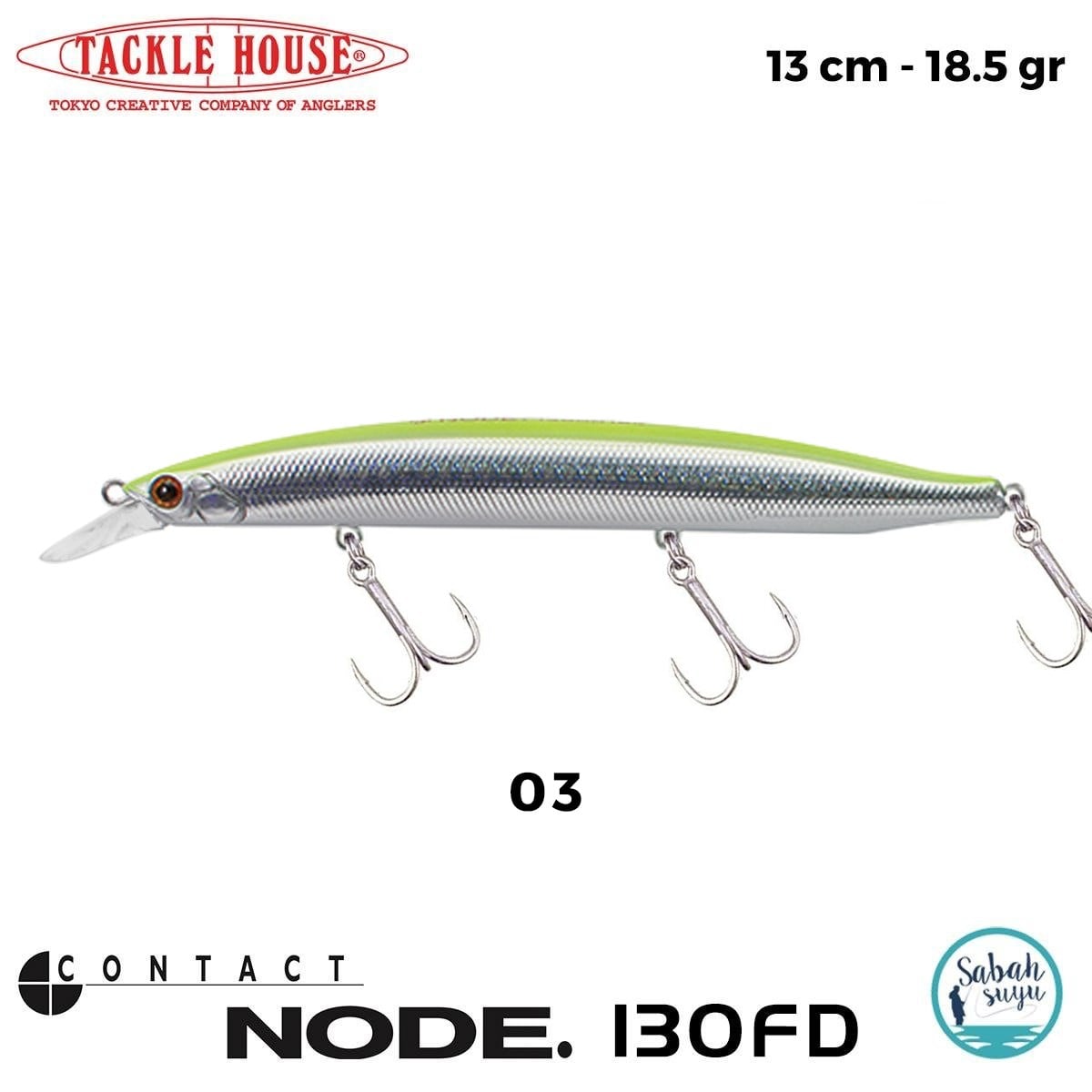 Tackle House Node 130FD 13cm 18.5gr No: 03