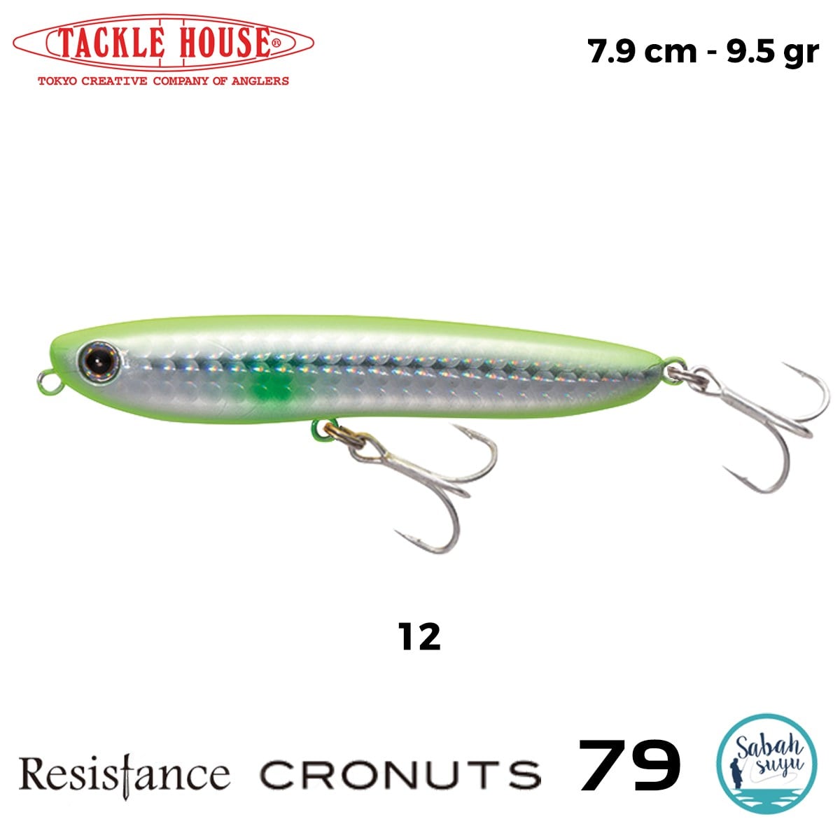 Tackle House Resistance Cronuts 79 9.5gr #12