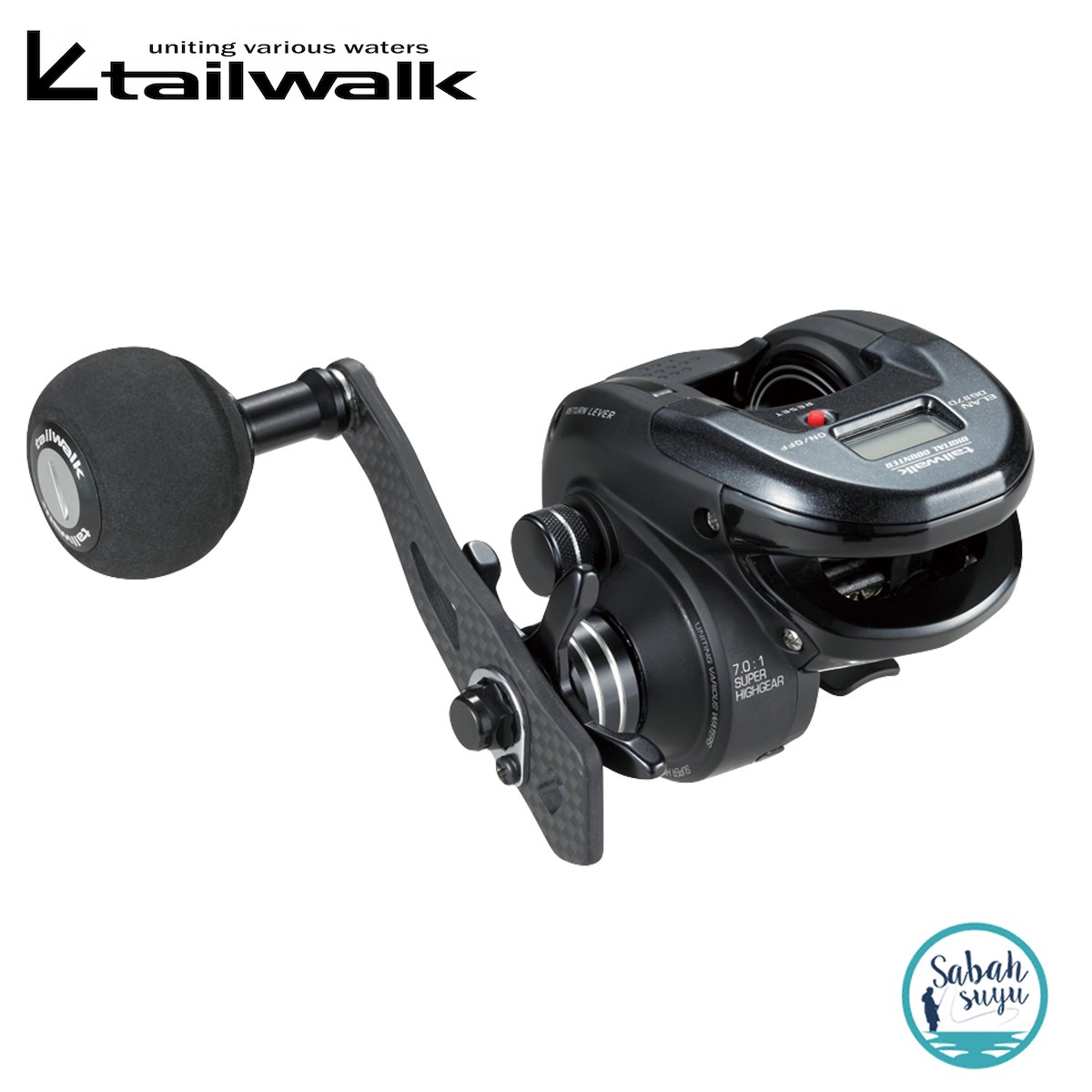 Tailwalk Elan DG II 70R Çıkrık/Baitcasting Jig Olta Makinesi (Sağ El)
