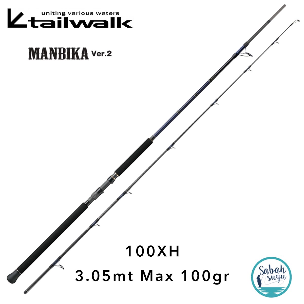 Tailwalk Manbika V2 100XH 305cm Max.100gr (2P) Shore Jigging Kamış