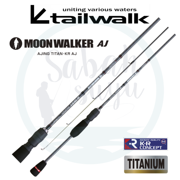Tailwalk Moonwalker Titan KR AJ74-TI LRF Kamış 224cm Max.10gr Fast