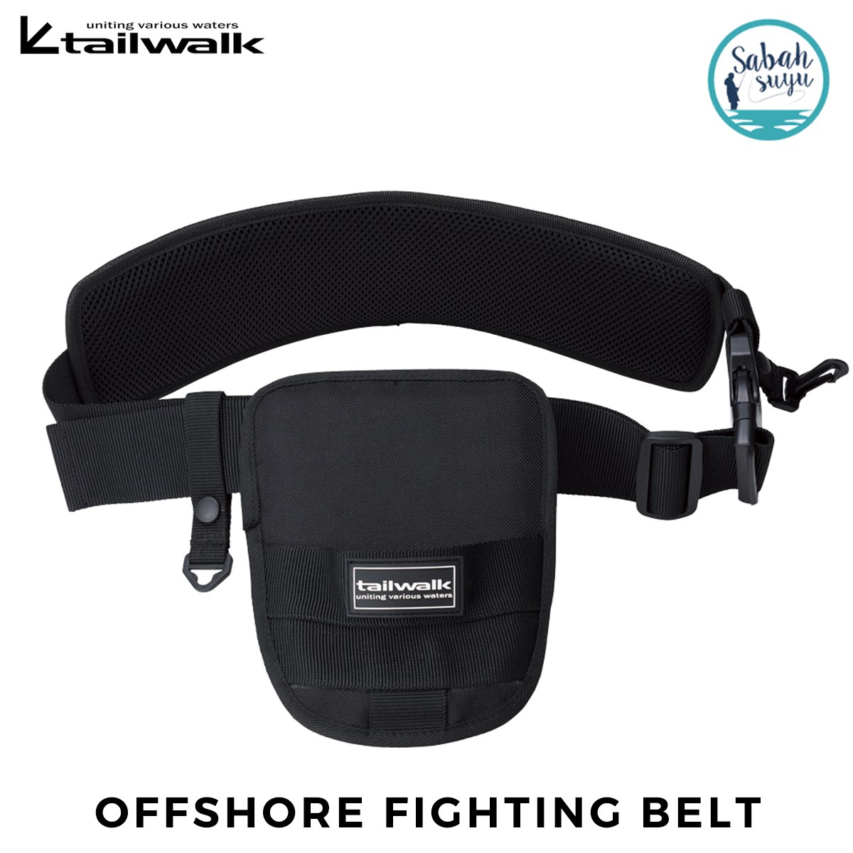Tailwalk Offshore Mücadele Kemeri Siyah