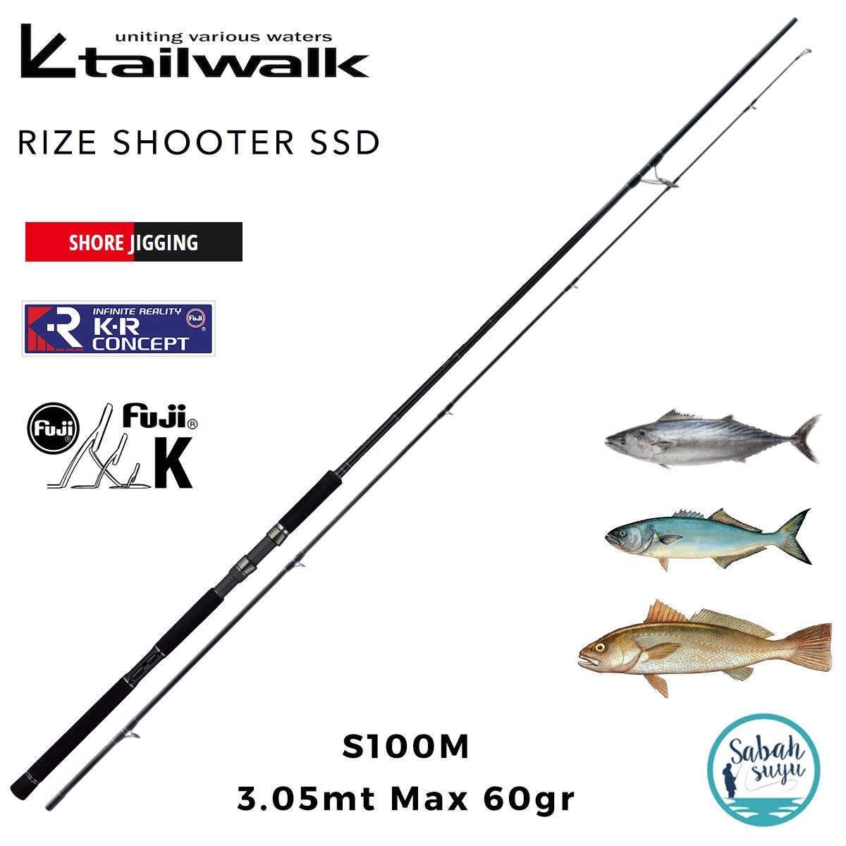 Tailwalk Rize Shooter SSD S100M 3.05mt Max 60gr (2P) Shore