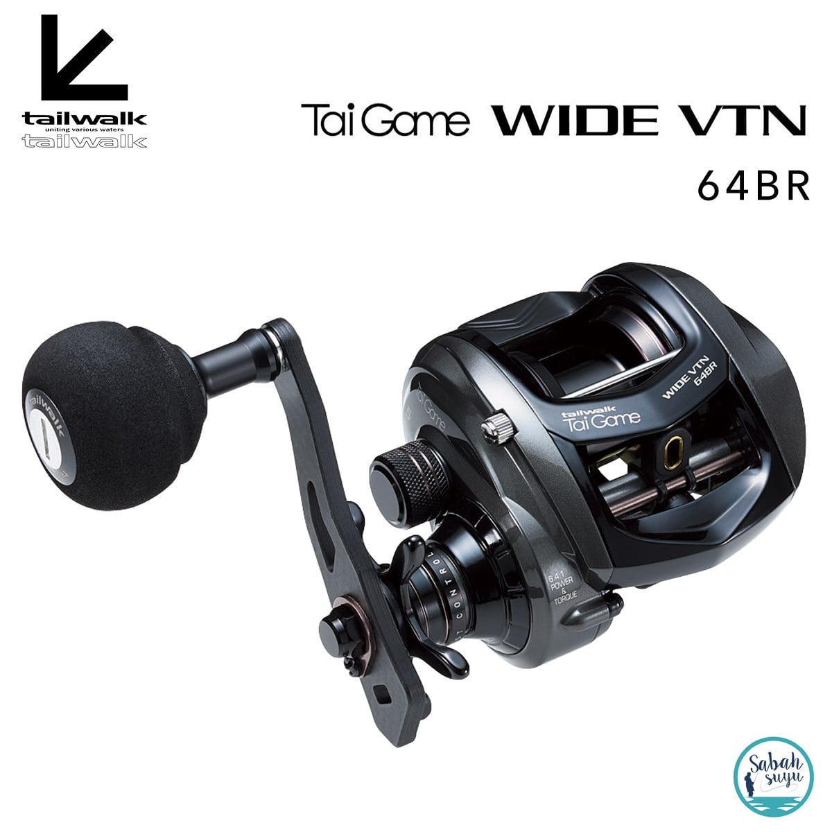 Tailwalk Tai Game Wide VTN 64BR Tai Rubber Çıkrık/Baitcasting Jig