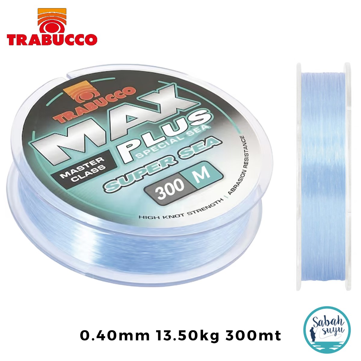Trabucco Max Plus Super Sea Mono Misina 0.40mm 13.50kg 300mt