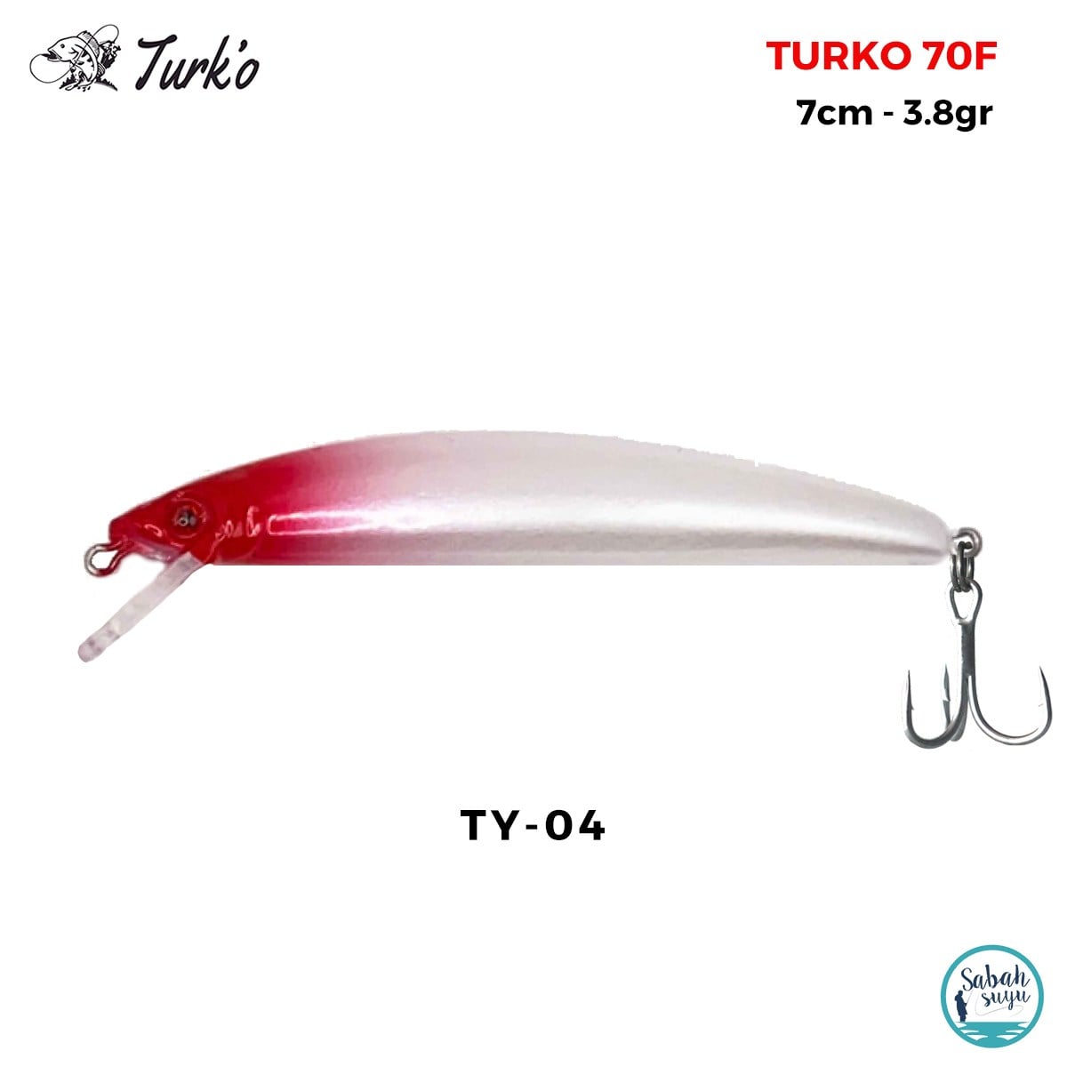 Turko 70mm 3.8gr Maket Balık TY-04
