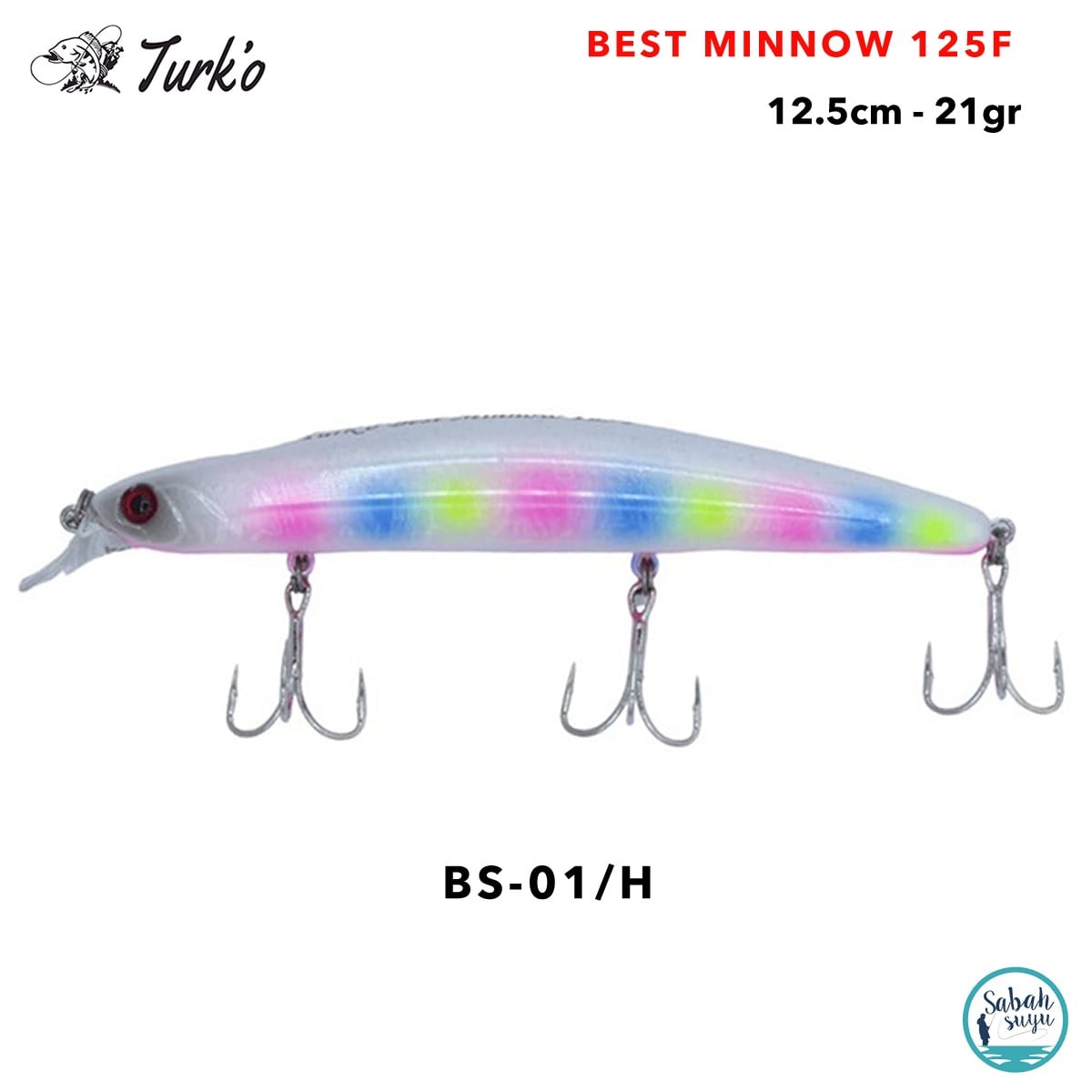Turko Best Minnow 125F 21gr BS-01-H
