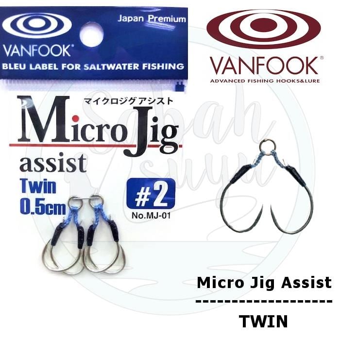 Vanfook Çiftli Micro Jig Asist İğne MJ-01 #2