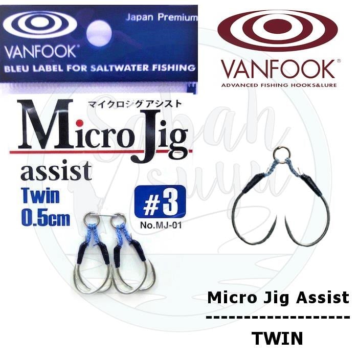 Vanfook Çiftli Micro Jig Asist İğne MJ-01 #3