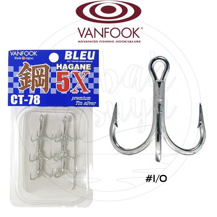 Vanfook CT-78 Üçlü İğne #1/0 (Heavy Duty 5X Strong)