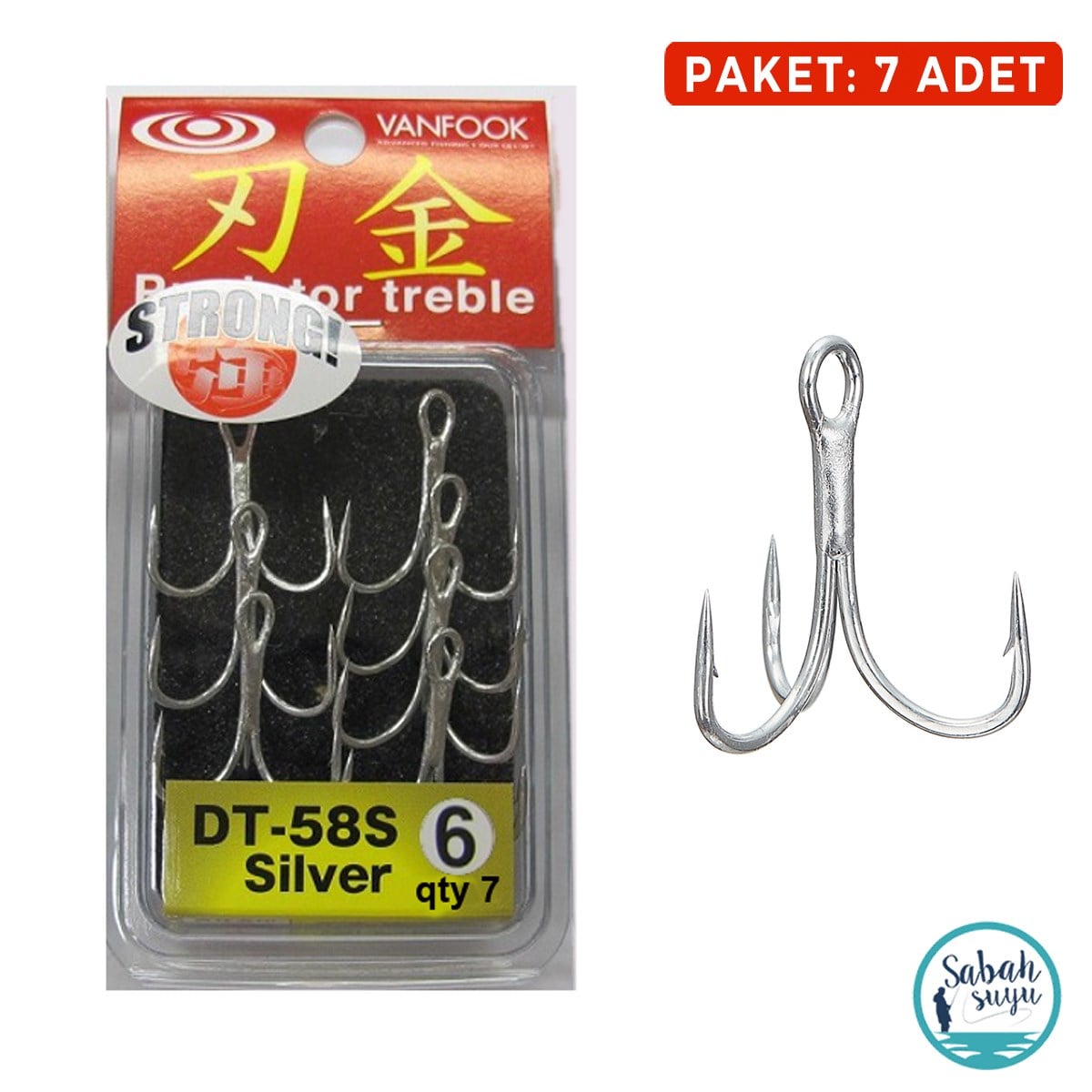 Vanfook DT-58S Üçlü İğne #6