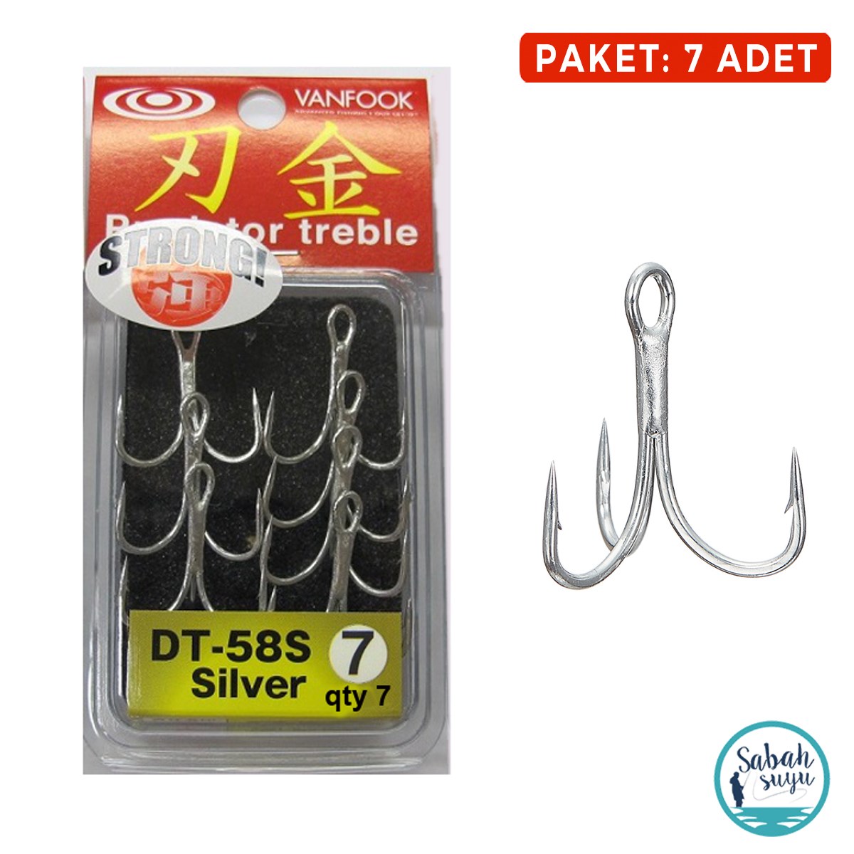 Vanfook DT-58S Üçlü İğne #7