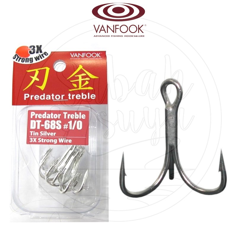 Vanfook DT-68S Üçlü İğne #1/0