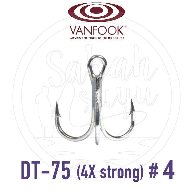Vanfook DT-75S Üçlü İğne #4 (Heavy Duty)