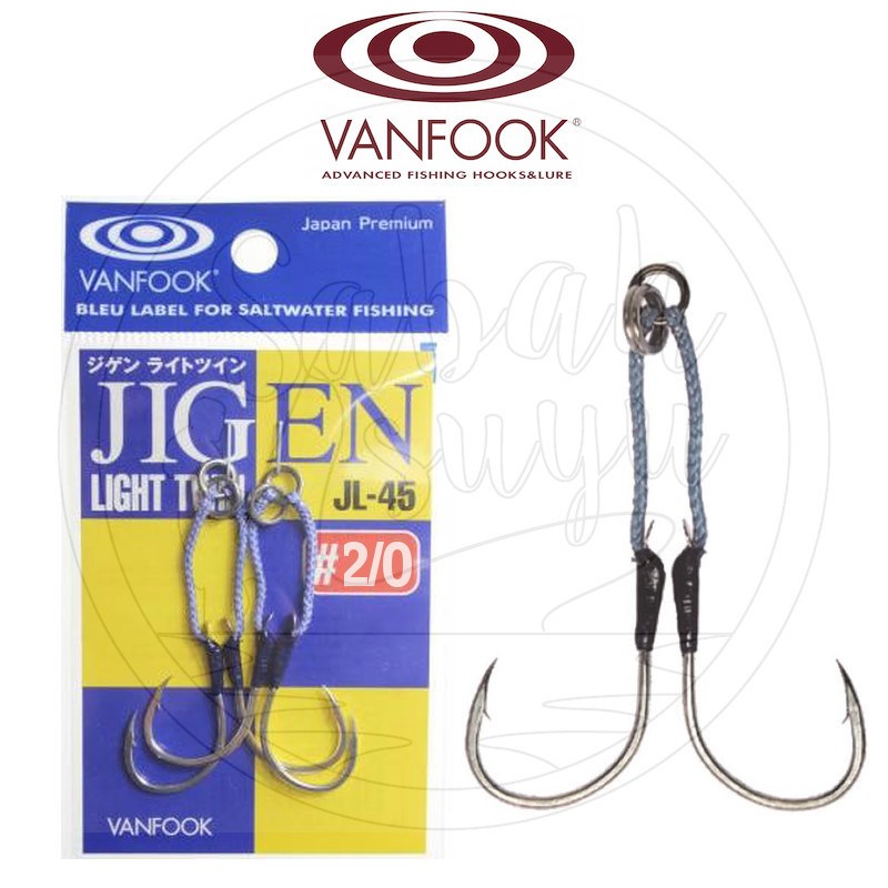 Vanfook JL-45 Çiftli Asist İğnesi #2/0