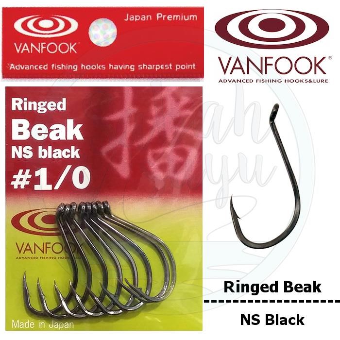 Vanfook Ringed Beak Delikli İğne NS Black #1/0