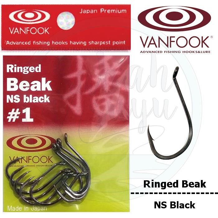 Vanfook Ringed Beak Delikli İğne NS Black #1