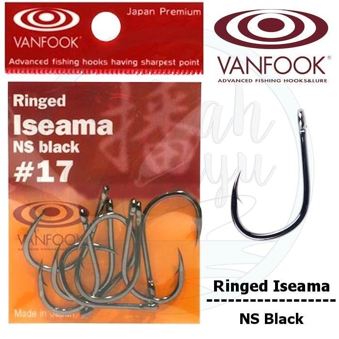 Vanfook Ringed Iseama Delikli İğne NS Black #17