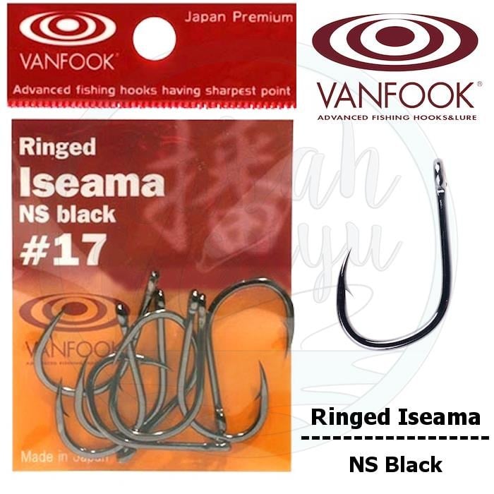 Vanfook Ringed Iseama Delikli İğne NS Black #17