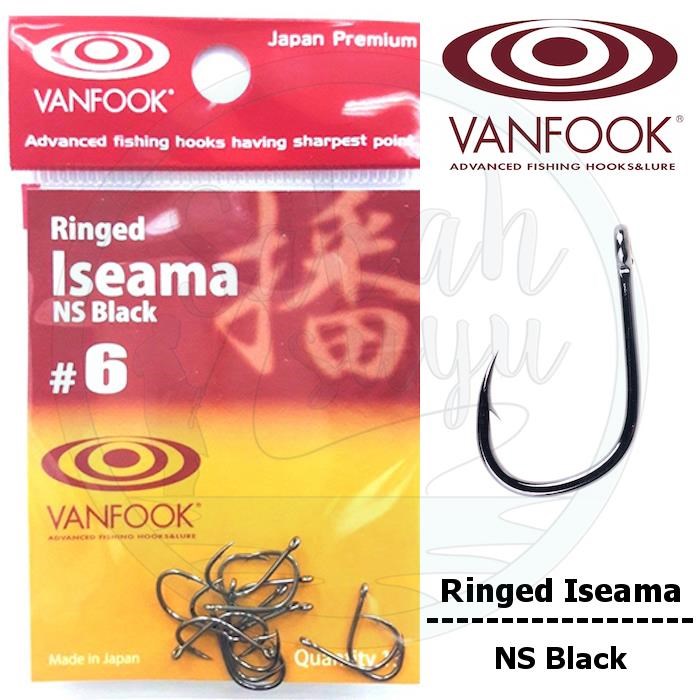 Vanfook Ringed Iseama Delikli İğne NS Black #6