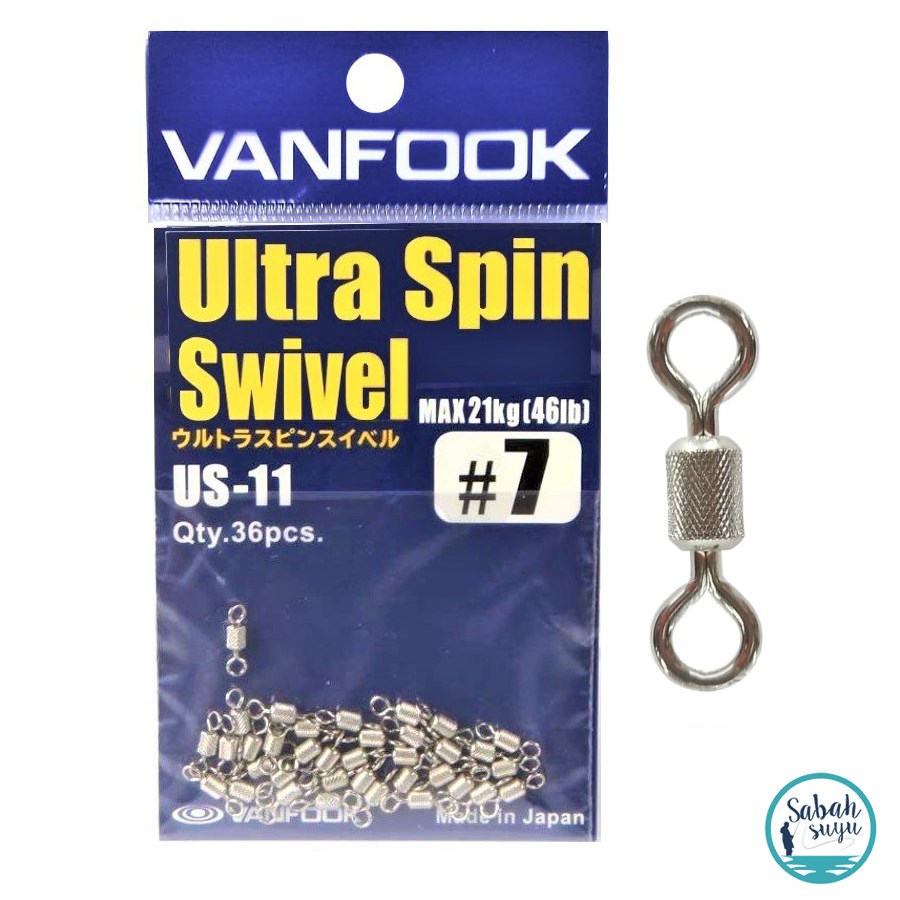 Vanfook Ultra Spin Swivel Fırdöndü US-11 Silver #7 (36 Ad)