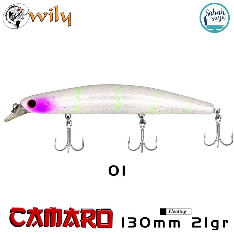 Wily Camaro 130F 13cm 21gr No:01 Maket Balık
