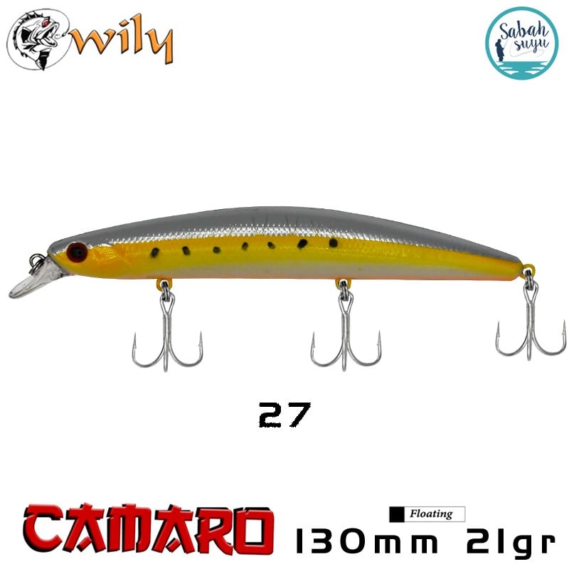 Wily Camaro 130F 13cm 21gr No:27 Maket Balık