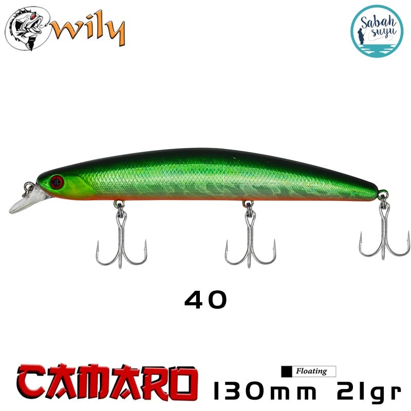 Wily Camaro 130F 13cm 21gr No:40 Maket Balık