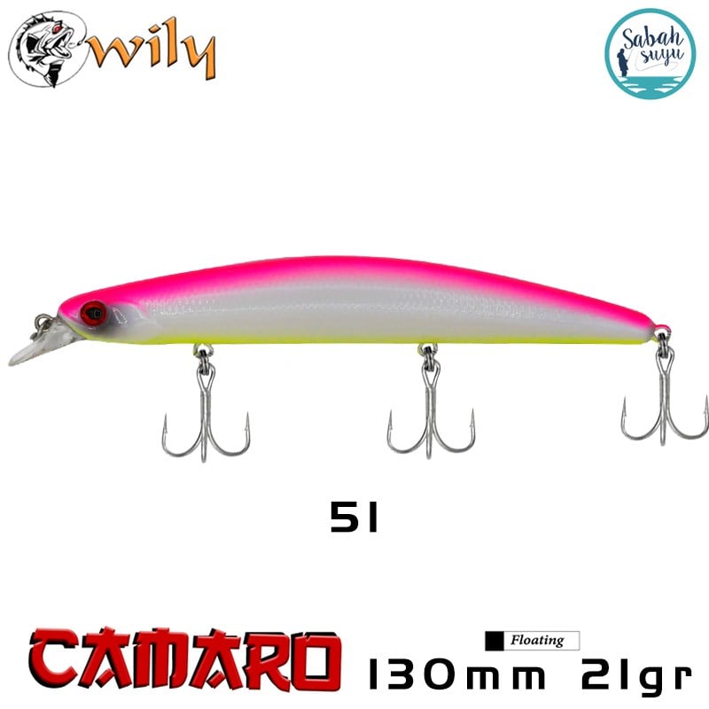 Wily Camaro 130F 13cm 21gr No:51 Maket Balık