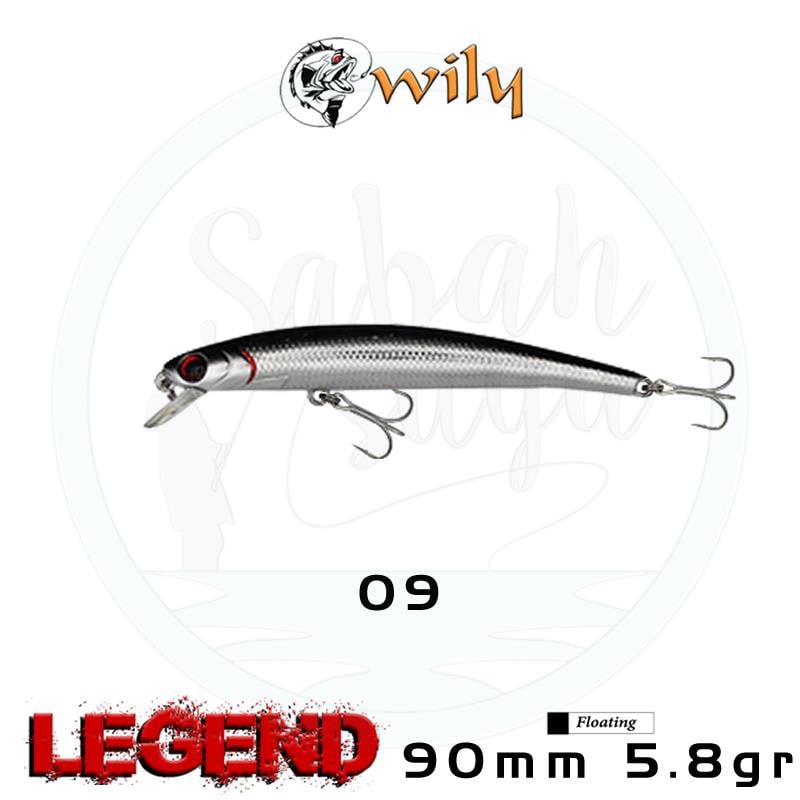 Wily Legend 90F 9cm 5.8gr No:09 Maket Balık
