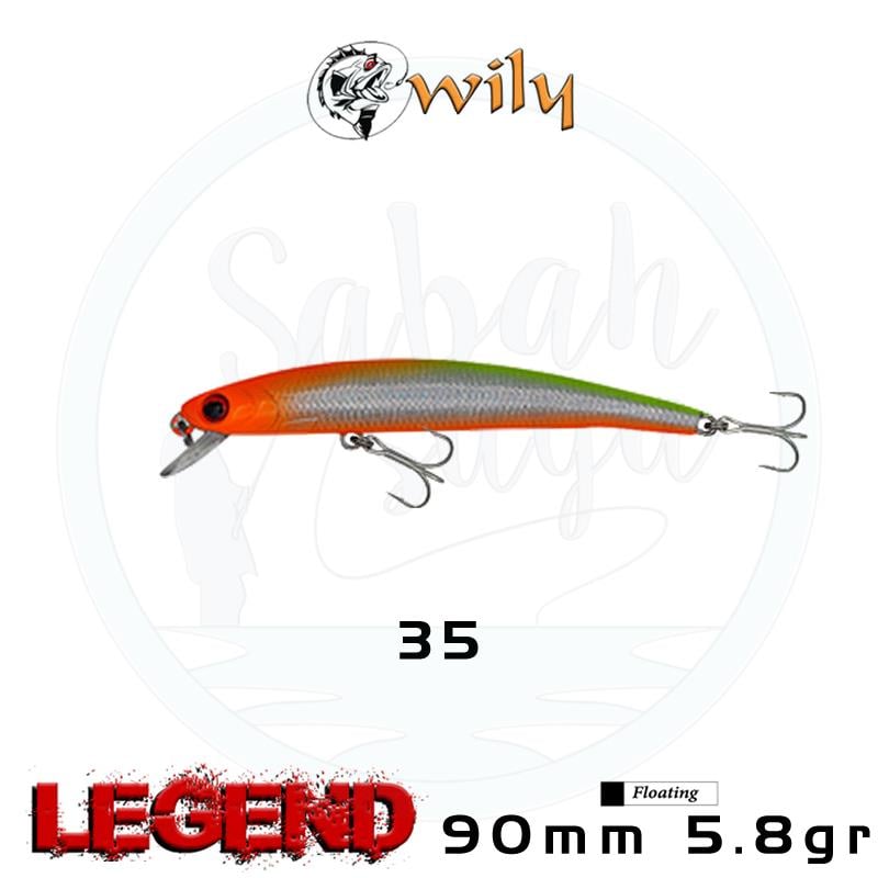 Wily Legend 90F 9cm 5.8gr No:35 Maket Balık