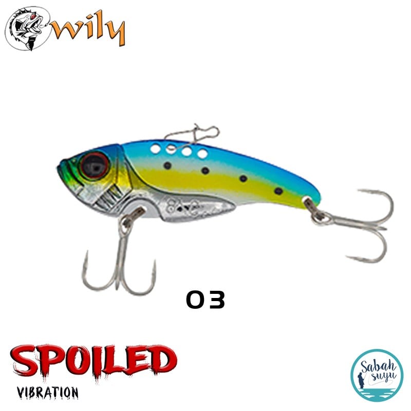 Wily Spoiled Vibrasyon Jig 3.8cm 5gr # 03